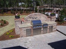 Sherrill Outdoor Kitchen "After"